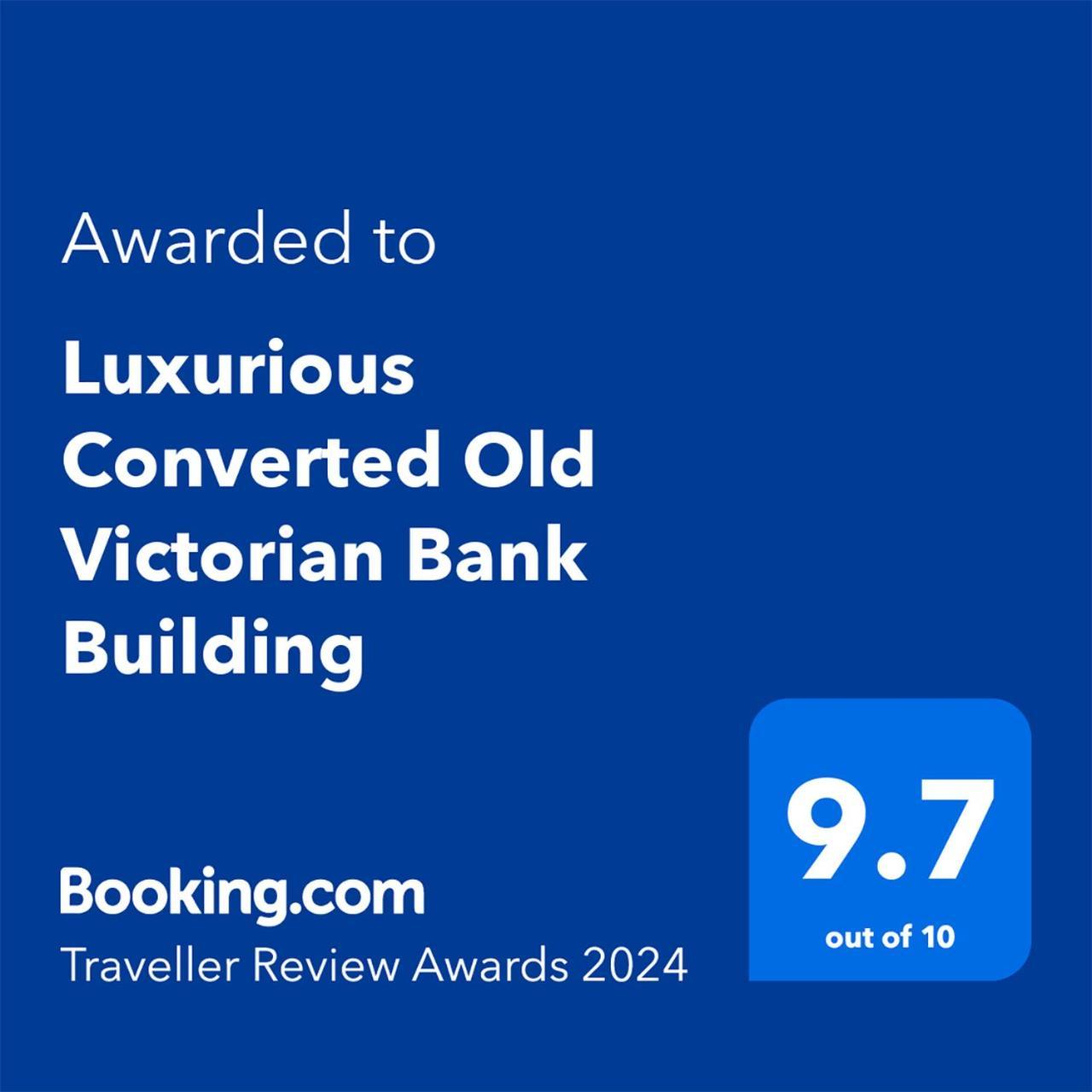 Luxurious Converted Old Victorian Bank Building Stewartstown Exterior photo